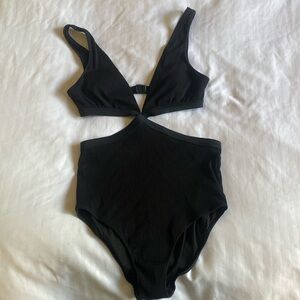 Black Aerie one piece swimsuit